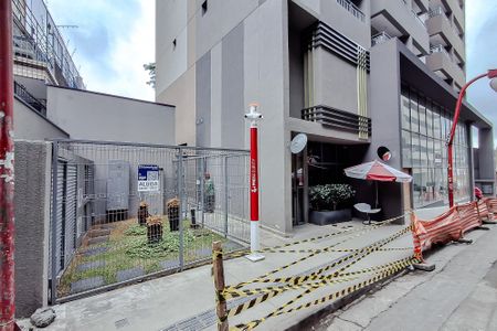 Apartamento para alugar com 28m², 1 quarto e sem vaga Apartamento para alugar com 28m², 1 quarto e sem vagaFachada - Plaquinha