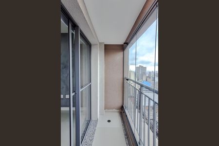 Varanda da Sala de apartamento para alugar com 1 quarto, 28m² em Liberdade, São Paulo