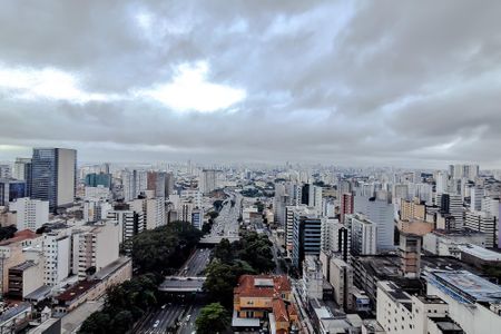 Vista da Varanda de apartamento para alugar com 1 quarto, 28m² em Liberdade, São Paulo