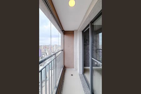 Varanda da Sala de kitnet/studio para alugar com 1 quarto, 28m² em Liberdade, São Paulo