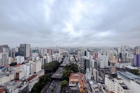 Vista da Varanda de kitnet/studio para alugar com 1 quarto, 28m² em Liberdade, São Paulo