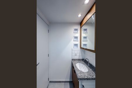 Studio para alugar com 28m², 1 quarto e sem vaga Studio para alugar com 28m², 1 quarto e sem vagaBanheiro da Suíte