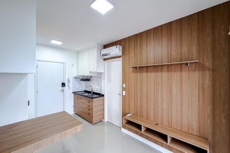 Sala de kitnet/studio para alugar com 1 quarto, 28m² em Liberdade, São Paulo