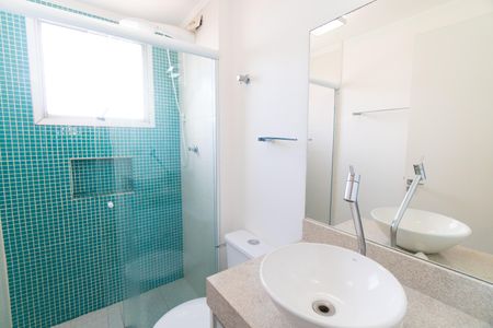 Banheiro de apartamento para alugar com 1 quarto, 50m² em Vila Clementino, São Paulo