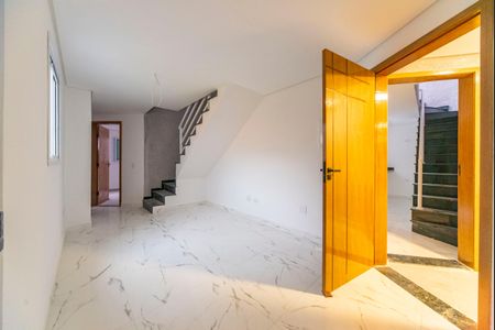 Sala de apartamento à venda com 2 quartos, 84m² em Vila Humaita, Santo André