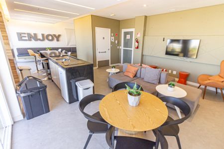 Apartamento à venda com 32m², 1 quarto e sem vaga Apartamento à venda com 32m², 1 quarto e sem vagaÁrea comum - Espaço Gourmet