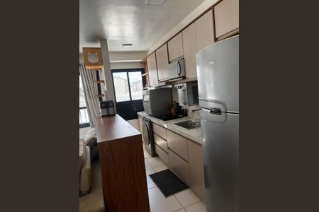 Cozinha de apartamento à venda com 2 quartos, 56m² em Chácara santa rita, Goiânia