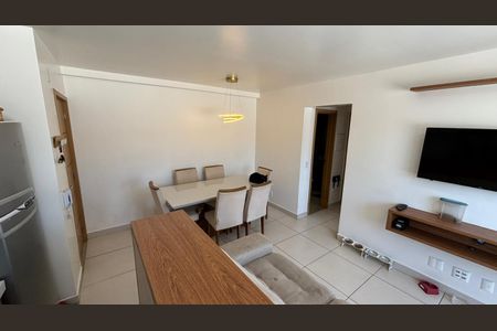Sala de apartamento à venda com 2 quartos, 56m² em Chácara santa rita, Goiânia