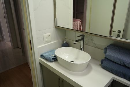 Apartamento à venda com 104m², 3 quartos e 2 vagasBanheiro da Suíte