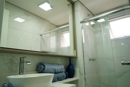 Apartamento à venda com 104m², 3 quartos e 2 vagasBanheiro da Suíte