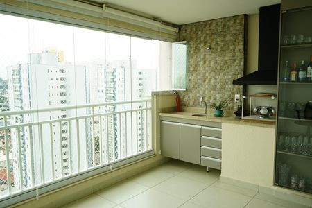 Varanda gourmet de apartamento à venda com 3 quartos, 104m² em Tatuapé, São Paulo