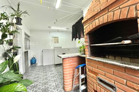 Churrasqueira - Edícula de casa à venda com 6 quartos, 95m² em Vila Paulista, São Paulo