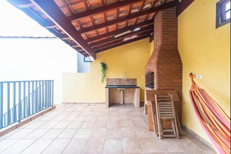 Varanda Gourmet de casa à venda com 3 quartos, 204m² em Utinga, Santo André