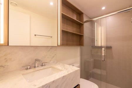 Apartamento para alugar com 42m², 1 quarto e sem vaga Apartamento para alugar com 42m², 1 quarto e sem vagaBanheiro