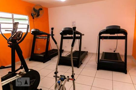 Apartamento para alugar com 35m², 1 quarto e 1 vaga Apartamento para alugar com 35m², 1 quarto e 1 vagaÁrea comum - Academia