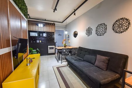 Sala de apartamento para alugar com 1 quarto, 35m² em Cambuci, São Paulo