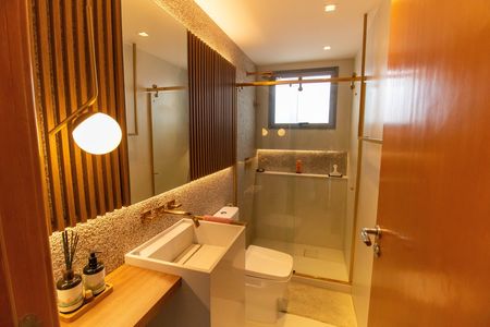 Banheiro Social de apartamento à venda com 5 quartos, 331m² em Icaraí, Niterói