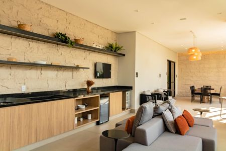 Studio à venda com 46m², 1 quarto e sem vaga
