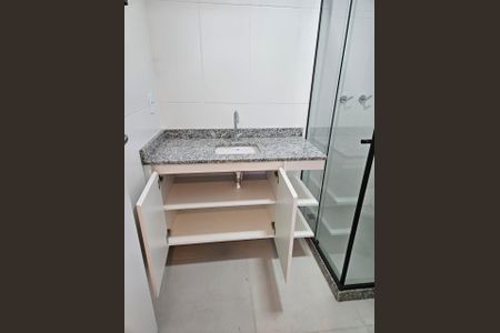 Apartamento para alugar com 40m², 1 quarto e 1 vaga Apartamento para alugar com 40m², 1 quarto e 1 vagaBanheiro