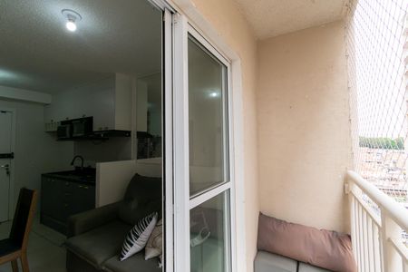 Varanda da Sala de apartamento para alugar com 2 quartos, 38m² em Vila Ema, São Paulo