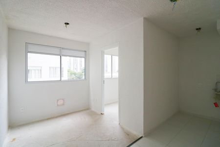 Sala / Cozinha de apartamento para alugar com 2 quartos, 31m² em Jardim Caravelas, São Paulo
