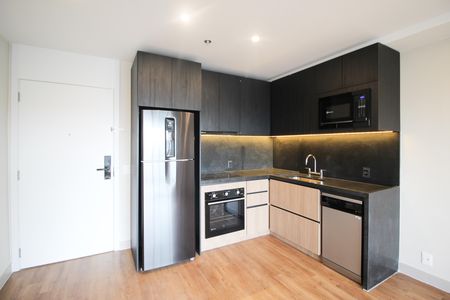 Cozinha de apartamento para alugar com 2 quartos, 62m² em Indianópolis, São Paulo