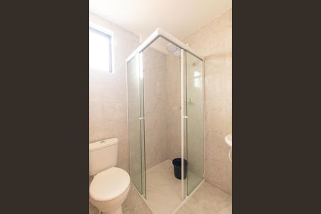 Banheiro Social de kitnet/studio à venda com 1 quarto, 23m² em Jardim Botânico, Curitiba