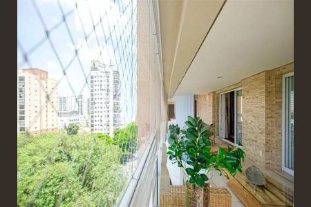 Varanda de apartamento para alugar com 4 quartos, 214m² em Indianópolis, São Paulo