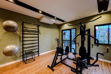 Apartamento para alugar com 39m², 2 quartos e sem vaga Apartamento para alugar com 39m², 2 quartos e sem vagaÁrea comum - Academia