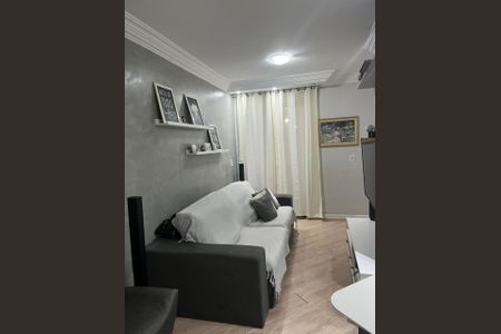 Sala de apartamento à venda com 3 quartos, 68m² em Jardim Henriqueta, Taboão da Serra