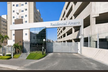 Apartamento para alugar com 44m², 2 quartos e 1 vagaFachada e portaria