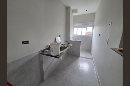 Cozinha de apartamento para alugar com 3 quartos, 71m² em Vila Antartica, Praia Grande