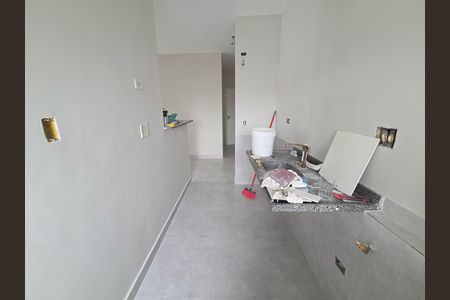 Cozinha de apartamento para alugar com 3 quartos, 71m² em Vila Antartica, Praia Grande