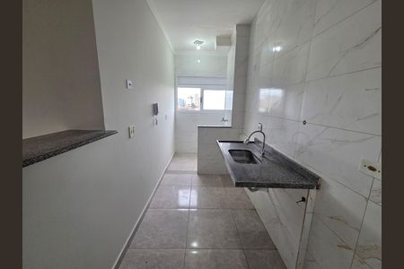 Cozinha de apartamento para alugar com 3 quartos, 73m² em Vila Antartica, Praia Grande