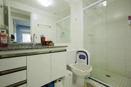 Apartamento à venda com 61m², 2 quartos e 1 vagaBanheiro social 