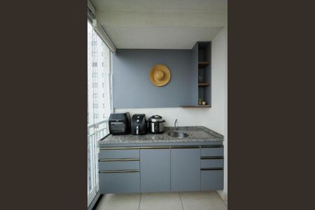 Apartamento à venda com 61m², 2 quartos e 1 vagaVaranda sala 