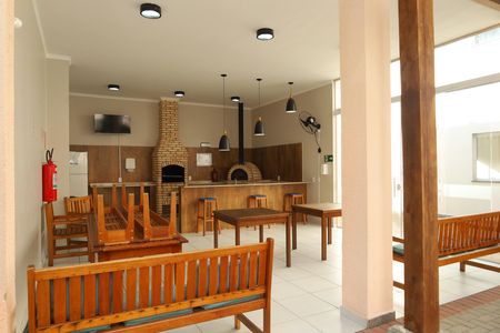 Apartamento à venda com 42m², 2 quartos e sem vagaÁrea comum - Salão gourmet