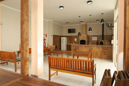 Apartamento à venda com 42m², 2 quartos e sem vagaÁrea comum - Salão gourmet