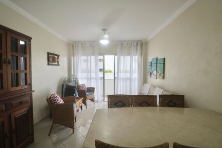Sala de apartamento para alugar com 3 quartos, 93m² em Tortuga, Guarujá