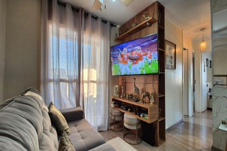 Sala de apartamento à venda com 3 quartos, 64m² em Jardim Ipaussurama, Campinas