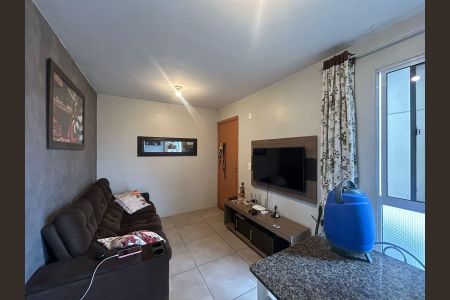 Sala de apartamento à venda com 2 quartos, 42m² em Estância Velha, Canoas