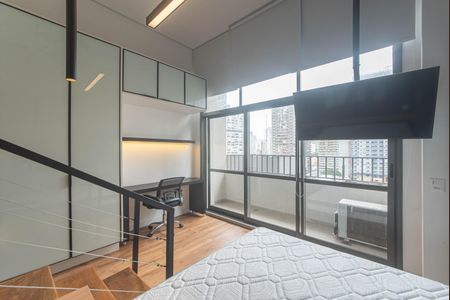 Studio para alugar com 24m², 1 quarto e sem vaga Studio para alugar com 24m², 1 quarto e sem vagaQuarto