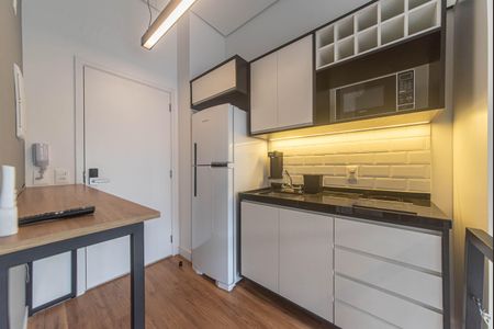 Studio para alugar com 24m², 1 quarto e sem vaga Studio para alugar com 24m², 1 quarto e sem vagaCozinha