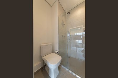 Studio para alugar com 24m², 1 quarto e sem vaga Studio para alugar com 24m², 1 quarto e sem vagaBanheiro