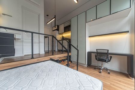 Studio para alugar com 24m², 1 quarto e sem vaga Studio para alugar com 24m², 1 quarto e sem vagaQuarto