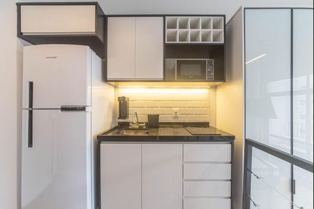 Studio para alugar com 24m², 1 quarto e sem vaga Studio para alugar com 24m², 1 quarto e sem vagaCozinha