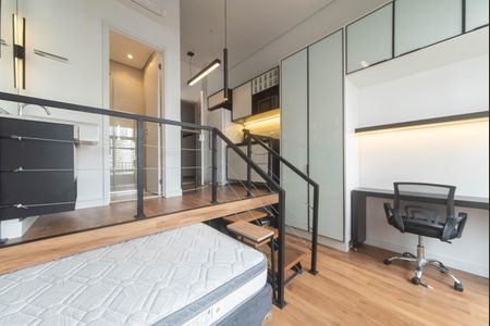 Studio para alugar com 24m², 1 quarto e sem vaga Studio para alugar com 24m², 1 quarto e sem vagaQuarto
