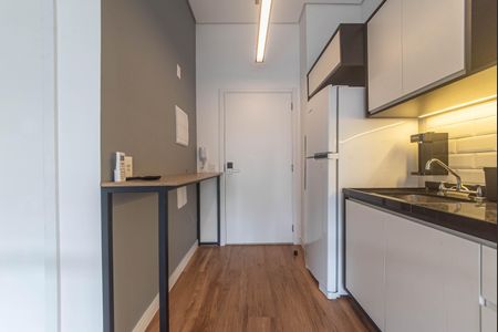 Studio para alugar com 24m², 1 quarto e sem vaga Studio para alugar com 24m², 1 quarto e sem vagaCozinha