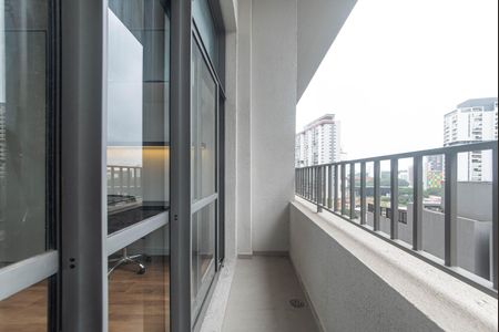 Studio para alugar com 24m², 1 quarto e sem vaga Studio para alugar com 24m², 1 quarto e sem vagaVaranda