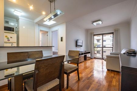 Sala/Cozinha de apartamento para alugar com 1 quarto, 43m² em Jardim Paulista, São Paulo